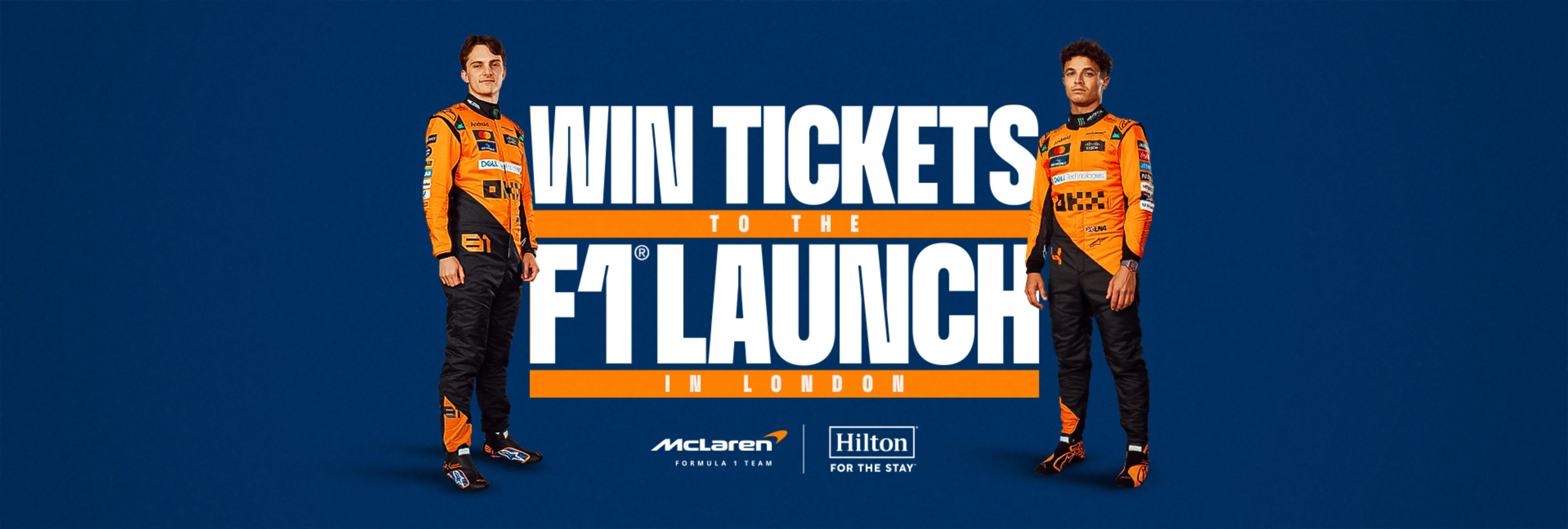 Win tickets to F1®75 and a VIP luxury stay with Hilton!
