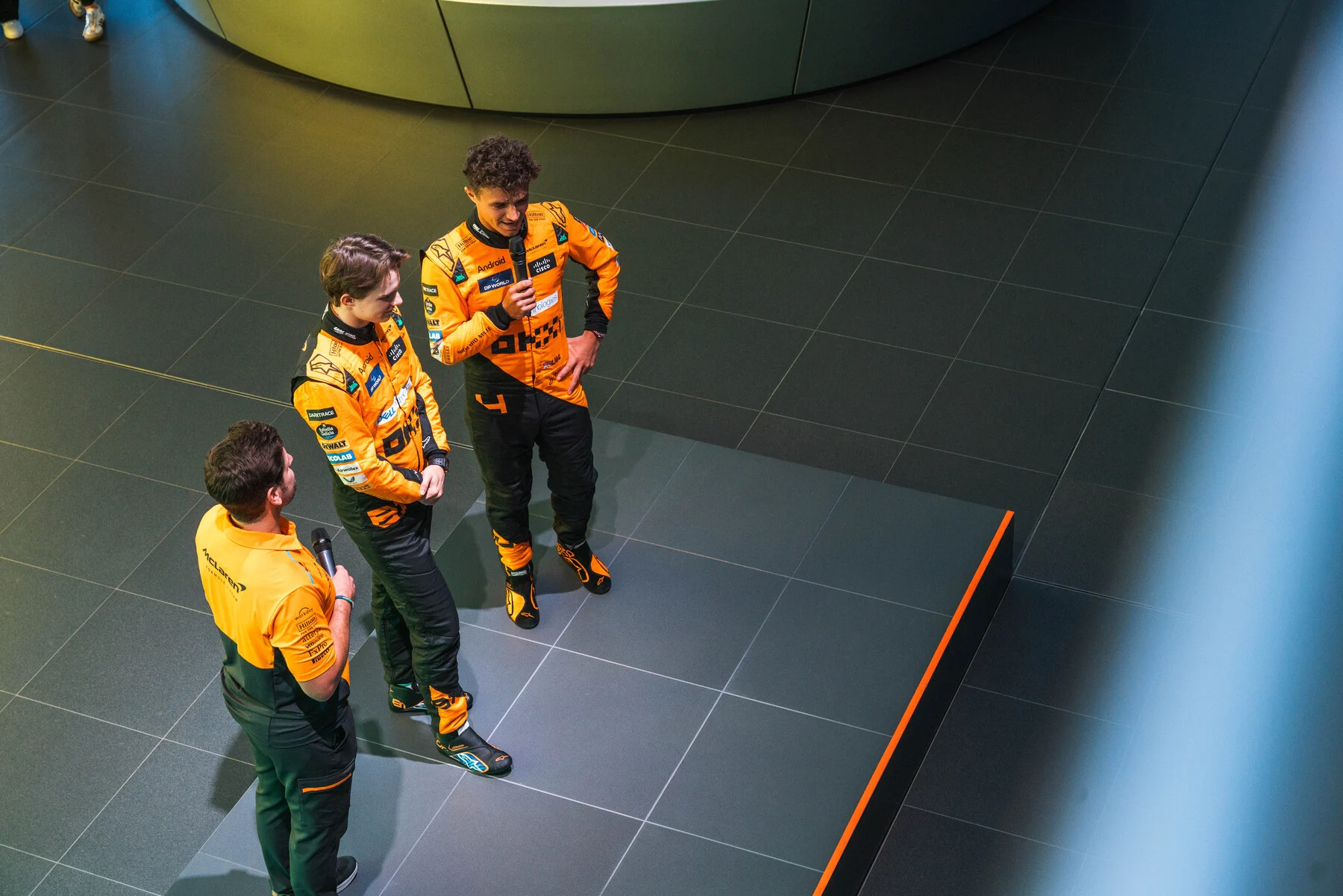 Formula-1 - 2024 - In-conversation-with-lando-and-oscar-shifting-expectations-evolving-relationships-and-six-key-races - Lando and Oscar   Friends and Family Day  - 3