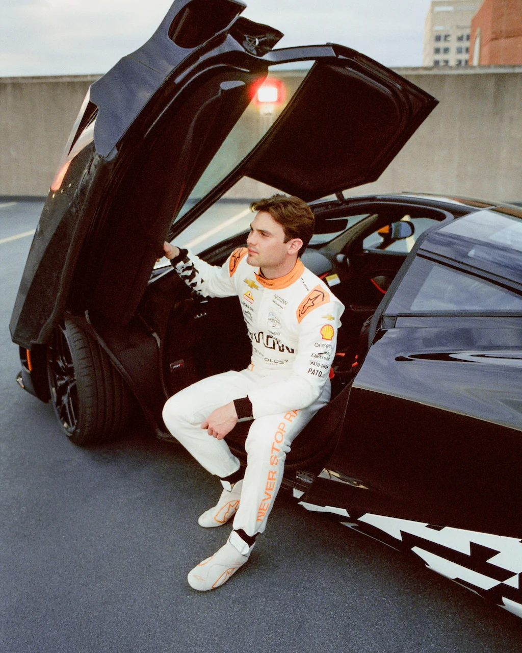 Indycar - 2025 - Arrow-mclaren-unveils-indianapolis-500-firesuits - "Never Stop Racing" Firesuits for the Indianapolis 500 - 6