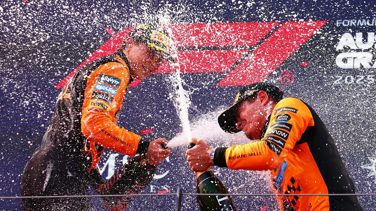 Formula-1 - 2025 - Austrian-grand-prix McLaren 1-2 in Spielberg 