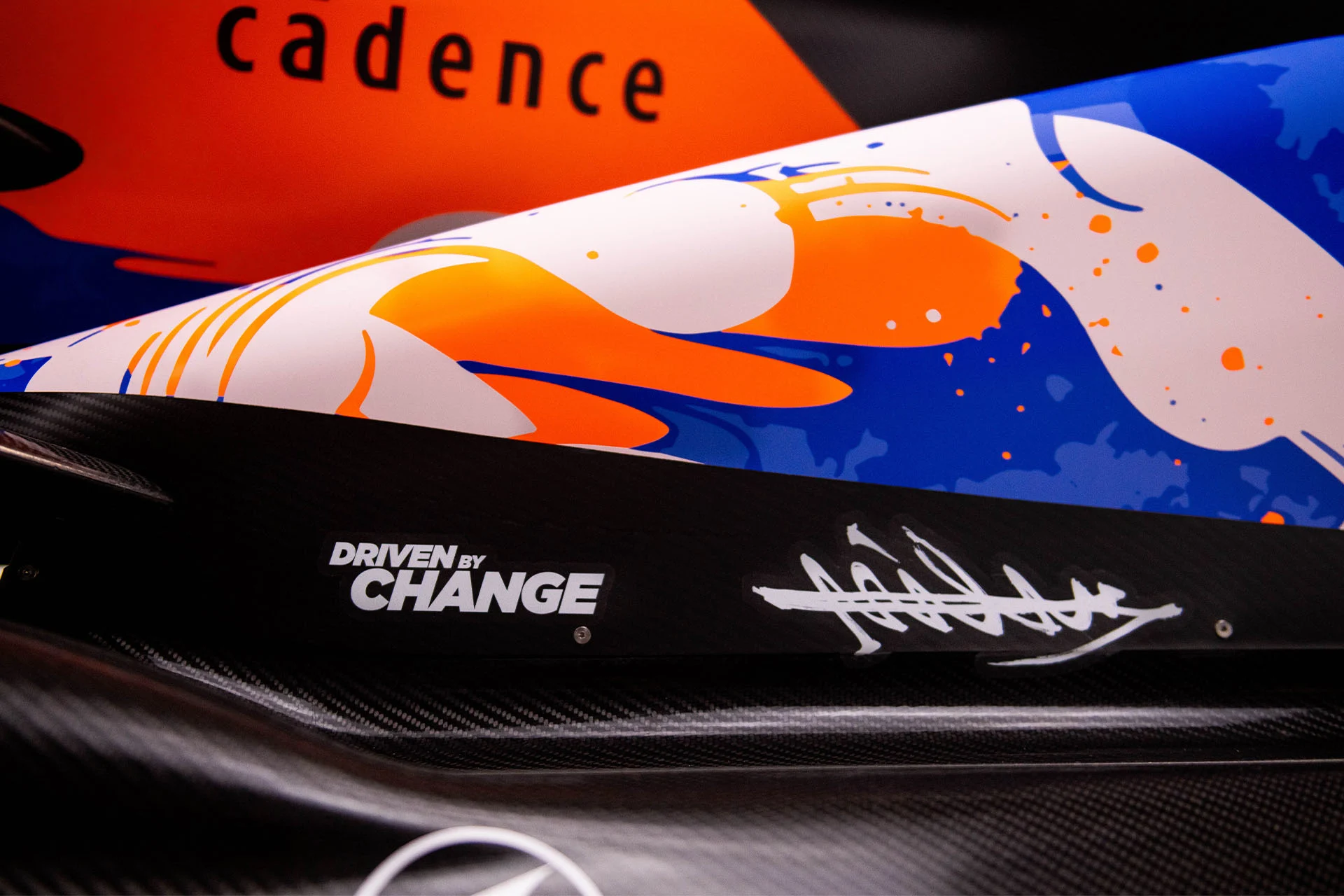 Formula-1 - 2024 - Japanese-grand-prix - Mclaren-racing-and-vuse-announce-driven-by-change-livery - A closer look at the design - 3