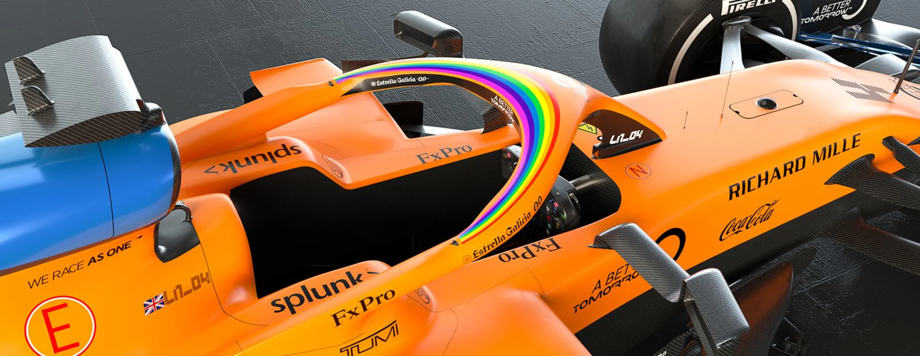 McLaren supports #WeRaceAsOne