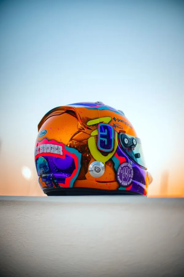 The Honey Badger Introducing Daniel's special OKX Abu Dhabi GP helmet - 4