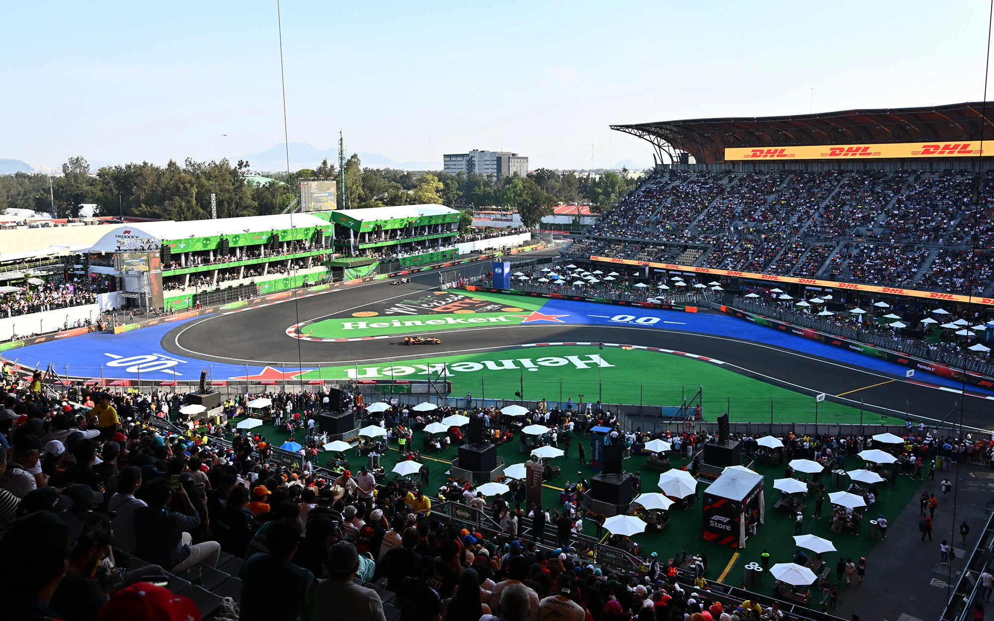 Oscar Piastri on track during the Mexico Grand Prix FP1