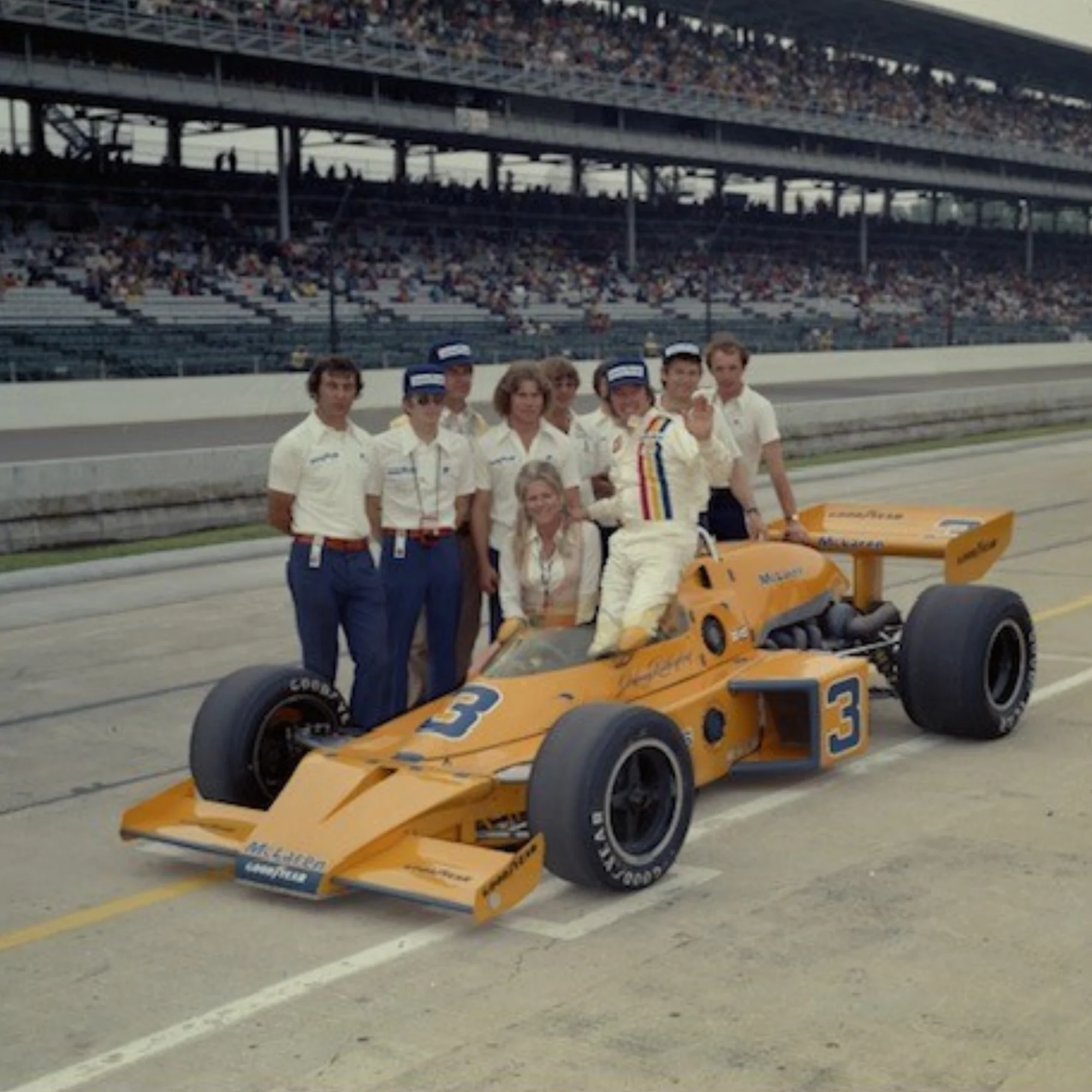 1974 Johnny Rutherford Indy 500