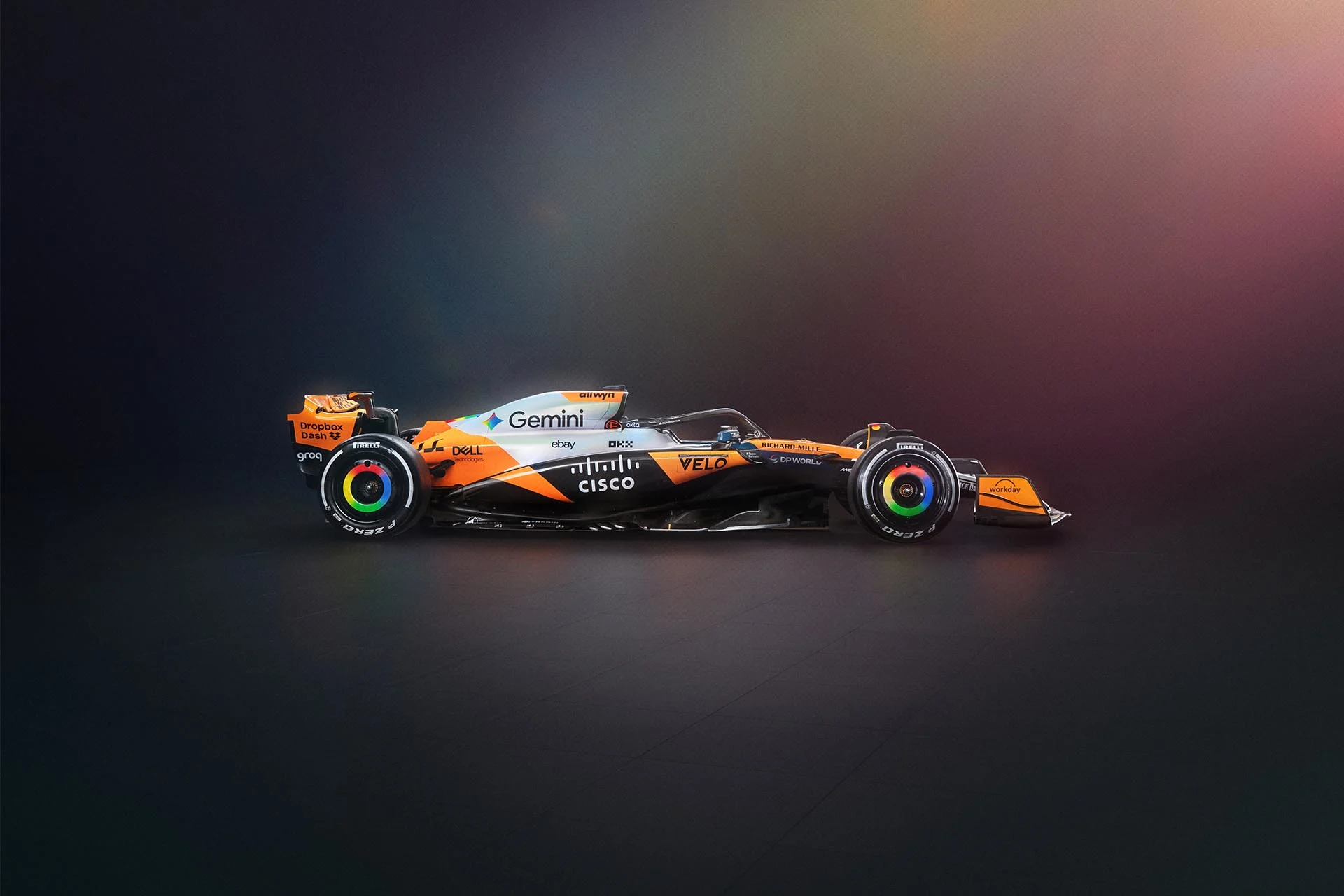 Formula-1 - 2025 - United-states-grand-prix - Mclaren-unveils-google-gemini-livery-enhancement - A fresh lick of paint for the US and Mexico - 0