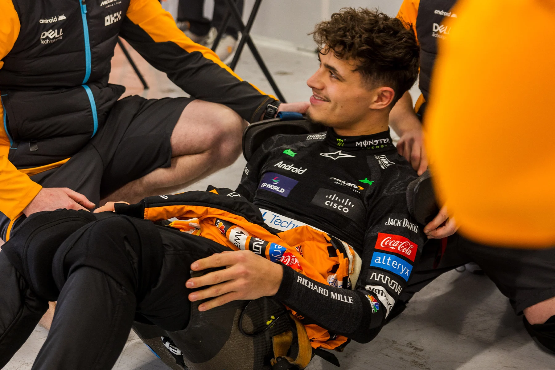 Formula-1 - 2024 - Lando-and-oscar-back-into-the-swing-of-things-after-mcl36-test