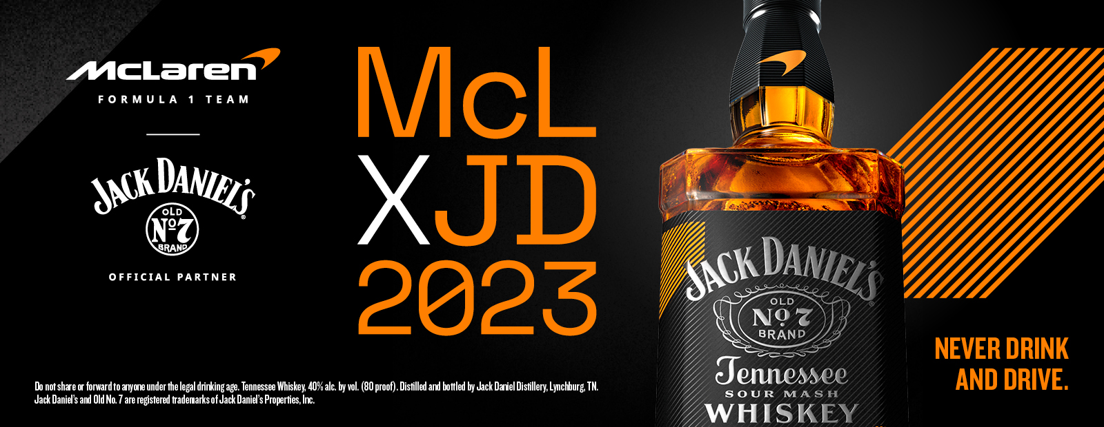 McLaren Racing and Jack Daniel's announce limited edition