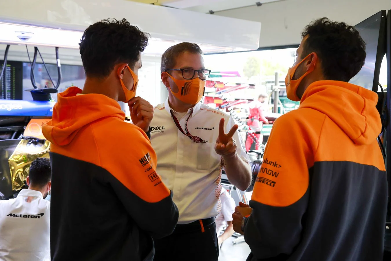 2021 Azerbaijan Grand Prix "Today, we were racing in honour of our long-term friend, supporter and fellow racer" - 3