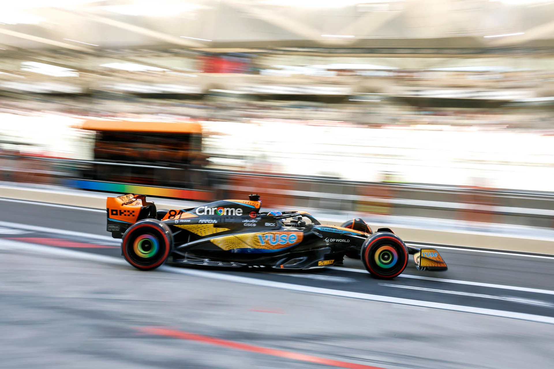 Read the McLaren Formula 1 qualifying report from the 2023 Abu Dhabi Grand Prix.