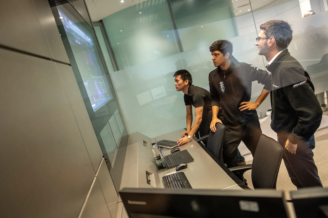 Gaming - Mclaren-shadow-project - 2019 - Igor-visits-mclaren-hq - Igor visits McLaren HQ Our Shadow champion gets stuck in with sim work and media interviews - 6