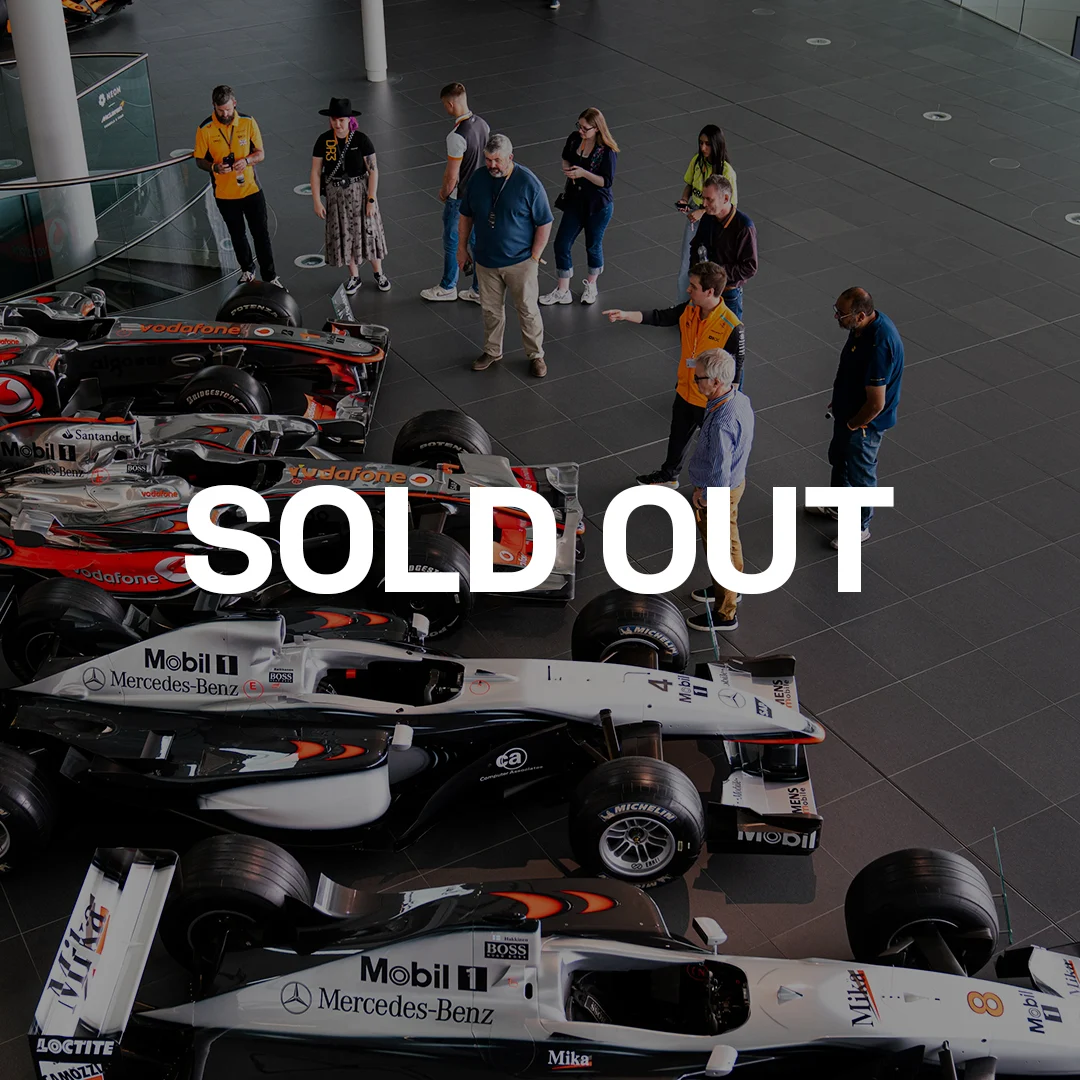 Image - MTC Events - McLaren HQ Tours - Sold out
