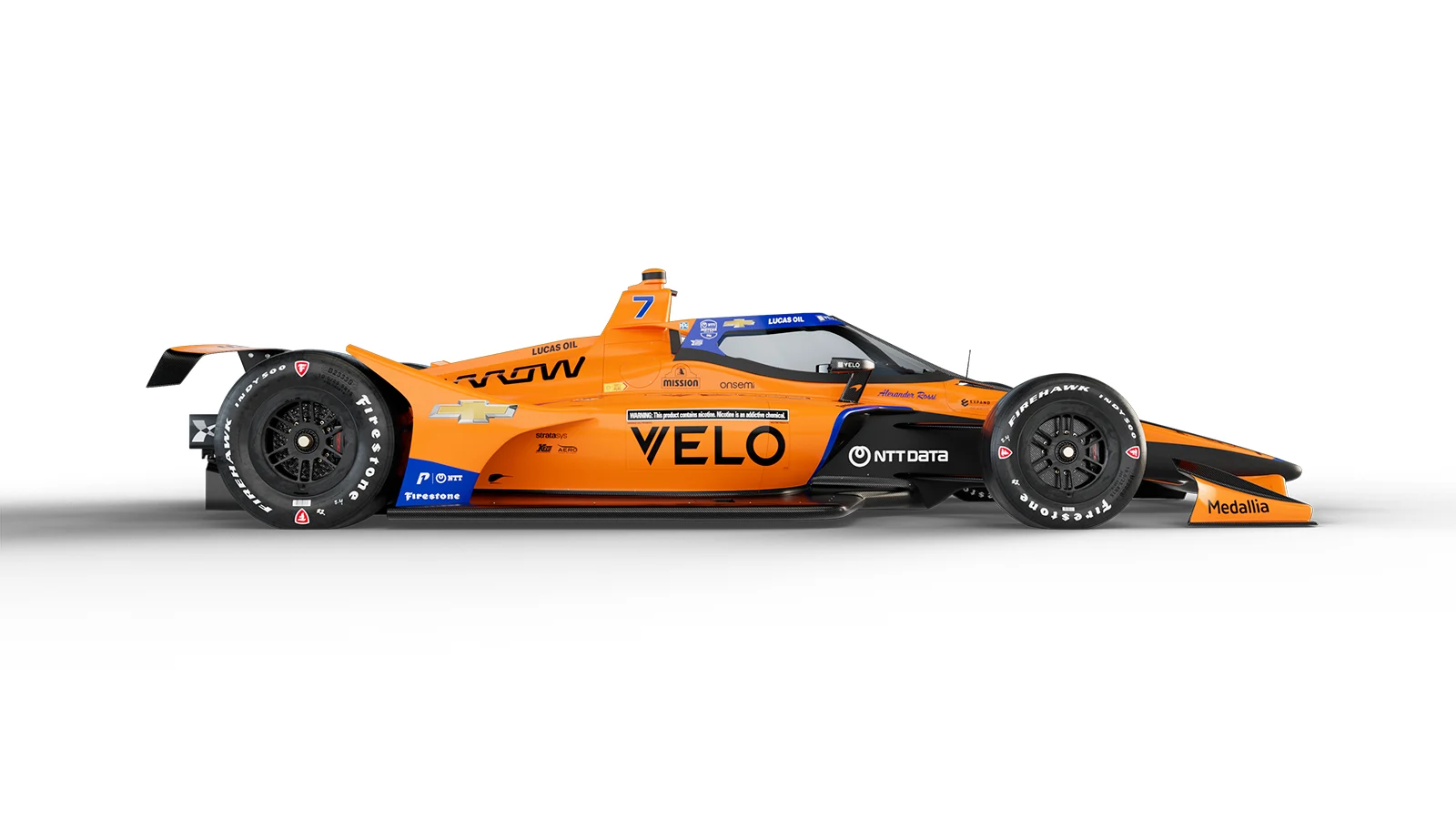 Indycar - 2023 - Indianapolis-500 - Arrow-mclaren-drivers-react-to-indy-500-liveries - Alexander Rossi  No. 7 VELO Arrow McLaren Chevrolet - 2