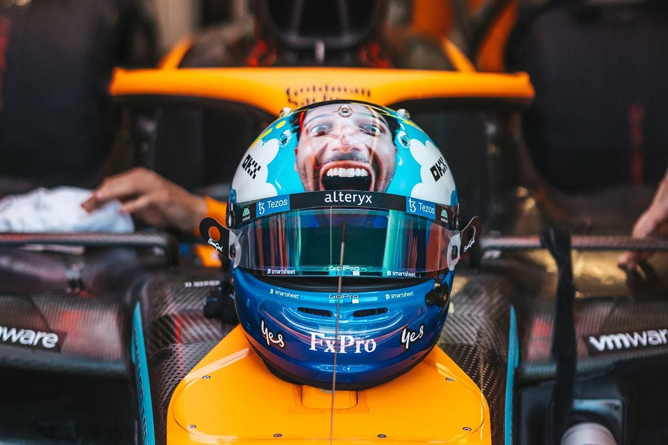 Heritage - Formula-1 - Drivers - Daniel-ricciardo - Daniel-favourite-helmets-2022