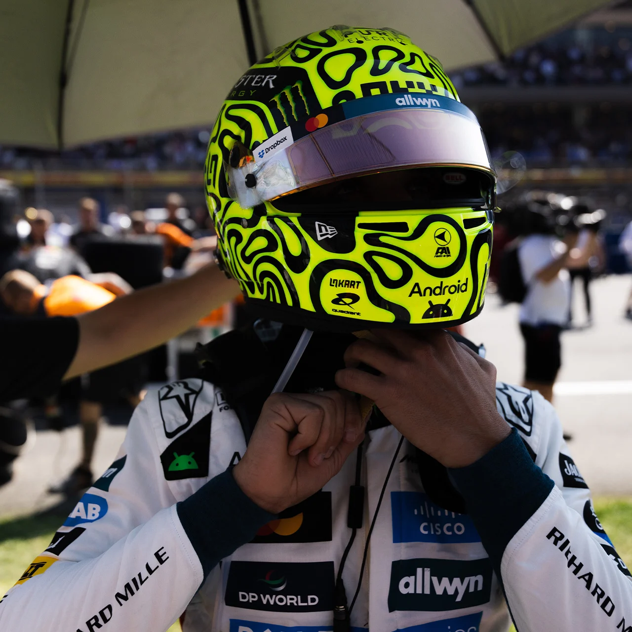 Formula 1 2025 - Mexico City Grand Prix Lando P1, 30.324s ahead of Charles Leclerc