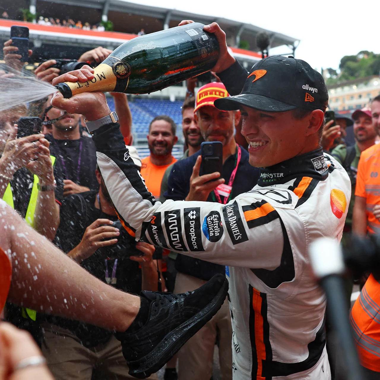 Heritage - Lando negotiates double jeopardy 2025 Monaco Grand Prix