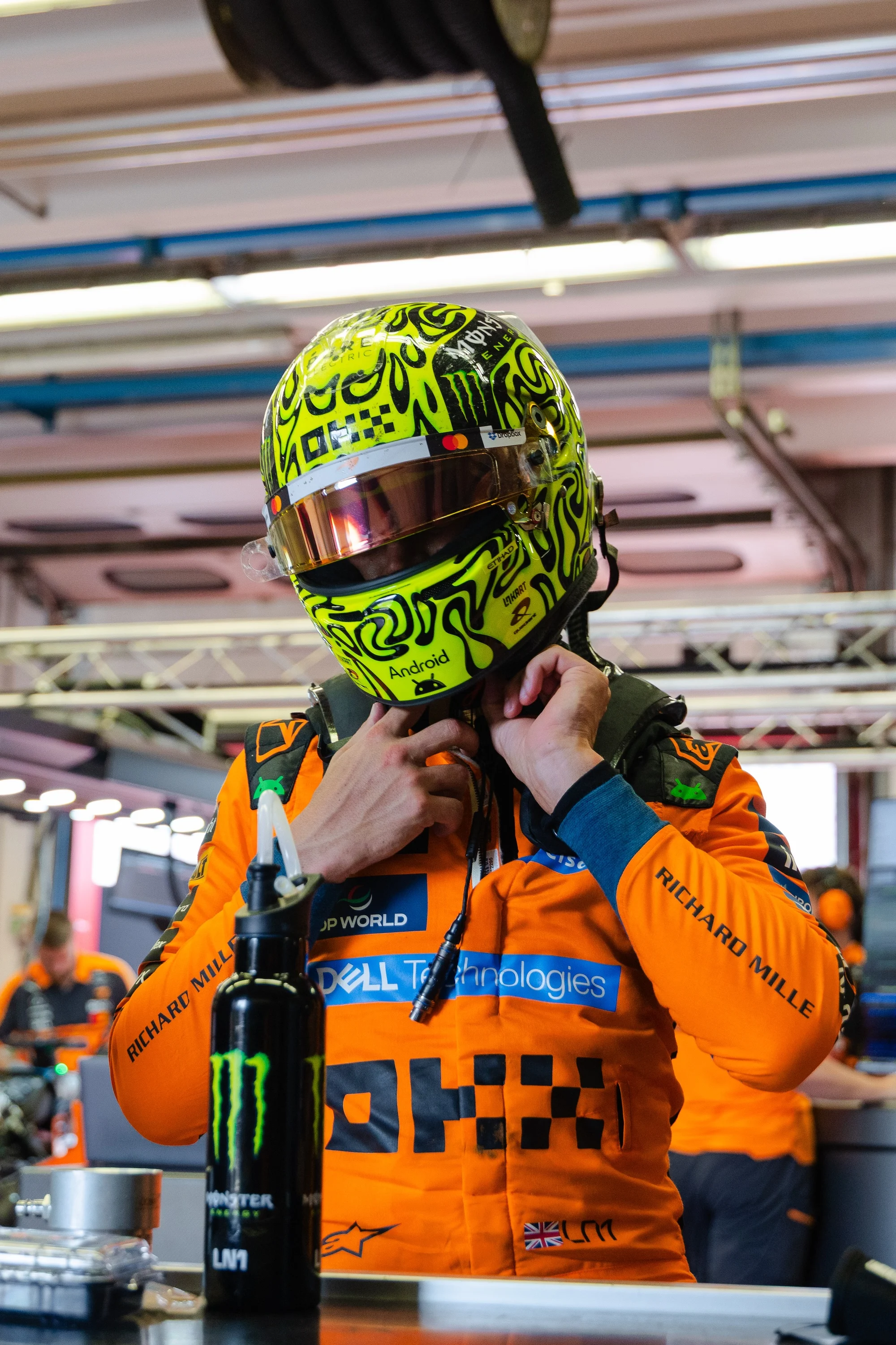 Lando Norris Mugello Pirelli Tyre Test