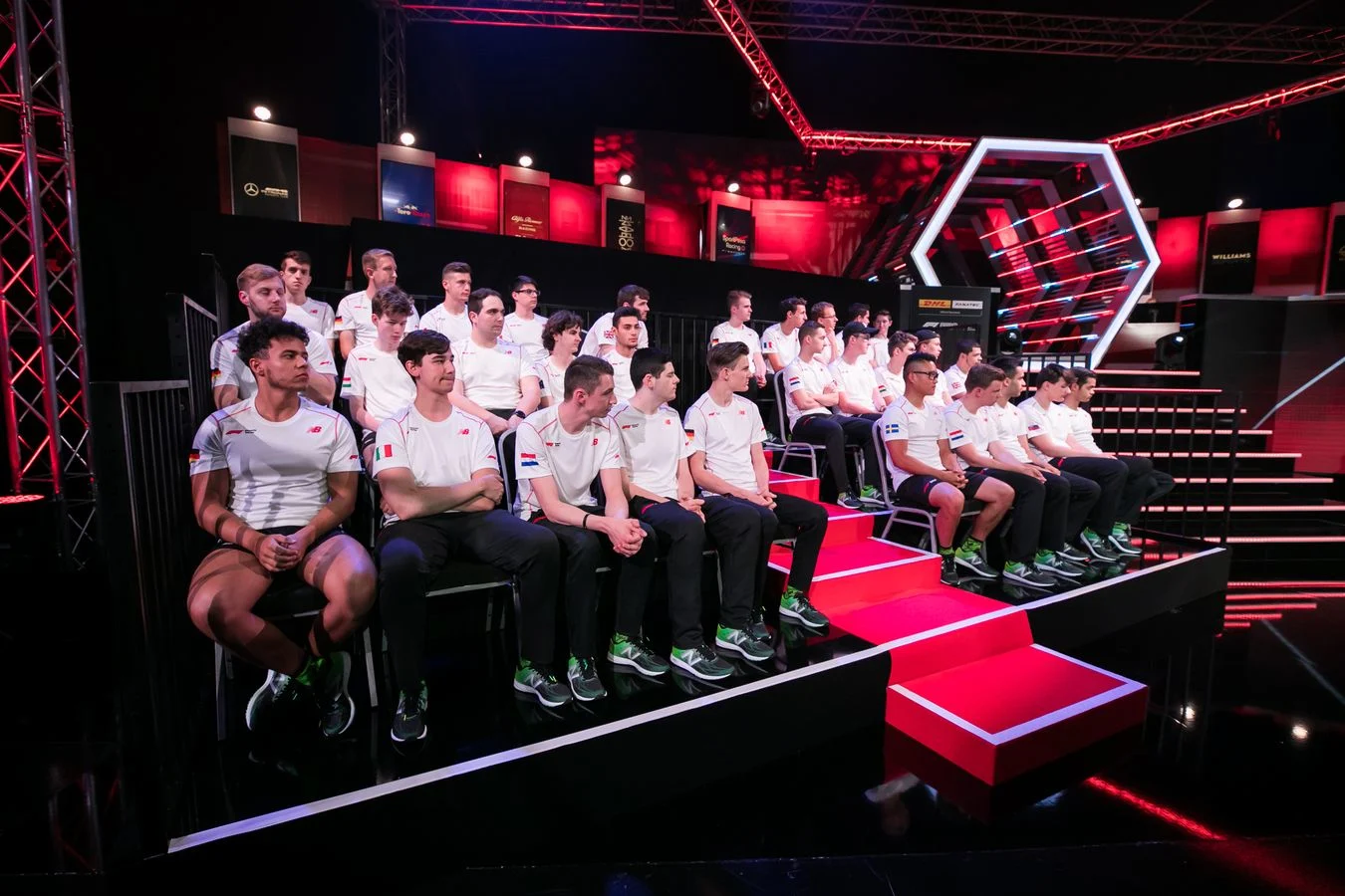 Gaming - F1-esports-series - 2019 - Allert-joins-team - Allert joins the team  The best shots from this week's F1 Esports Series Pro Draft - 2