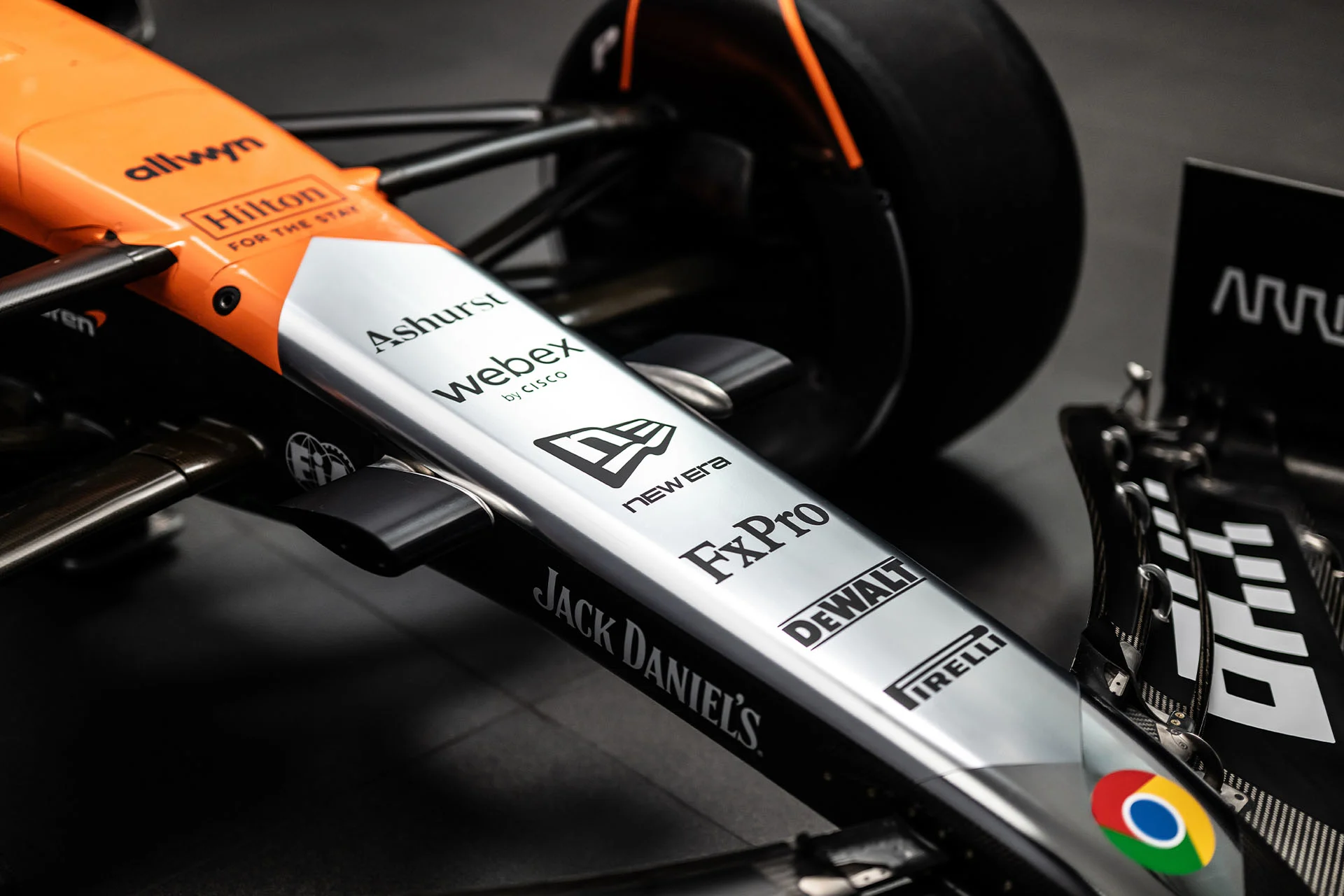 Formula-1 - 2025 - British-grand-prix - Google-chrome-launch-legacy-at-speed-livery - The newest member of the Chrome family - 3