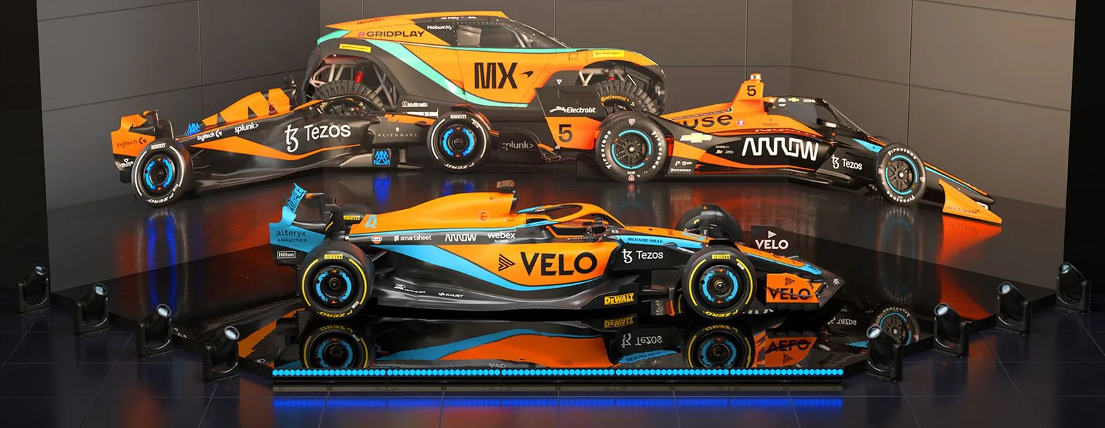 McLaren unveils 2022 family