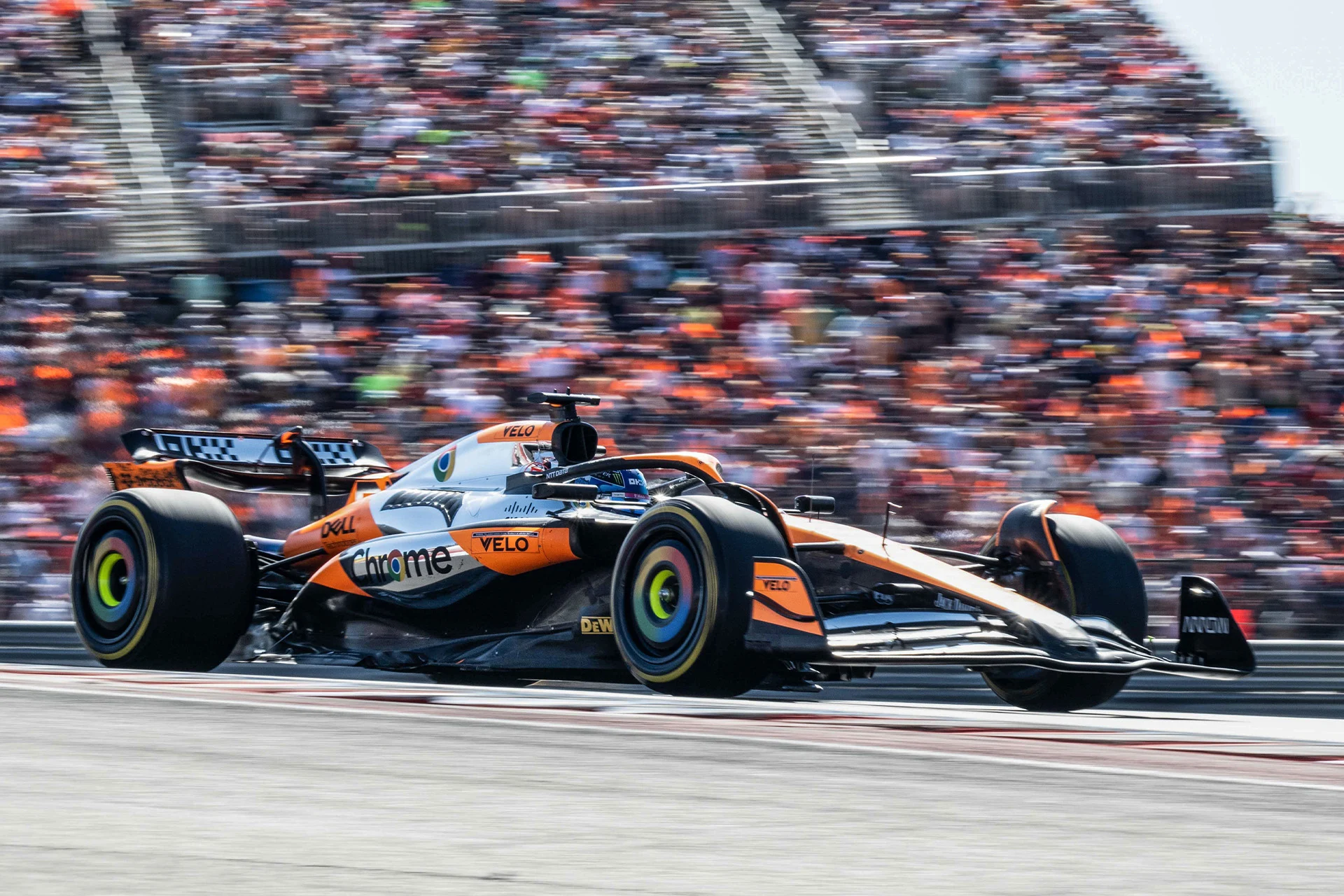 Hear from McLaren Formula 1 drivers Lando Norris and Oscar Piastri, as well as Team Principal Andrea Stella, after racing in Austin.