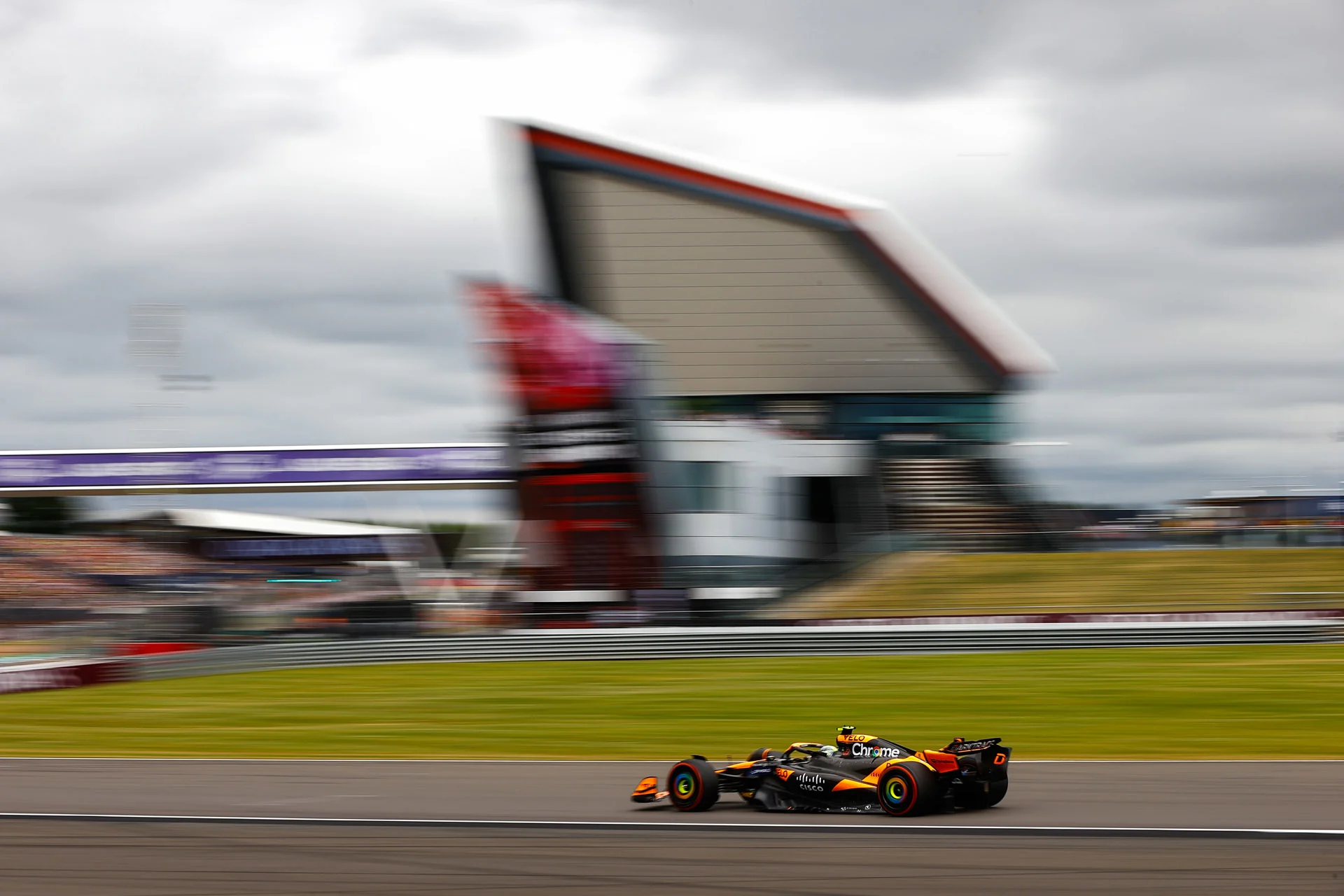 Hear from McLaren Formula 1 drivers Lando Norris and Oscar Piastri, as well as Team Principal Andrea Stella, after Free Practice in the UK.