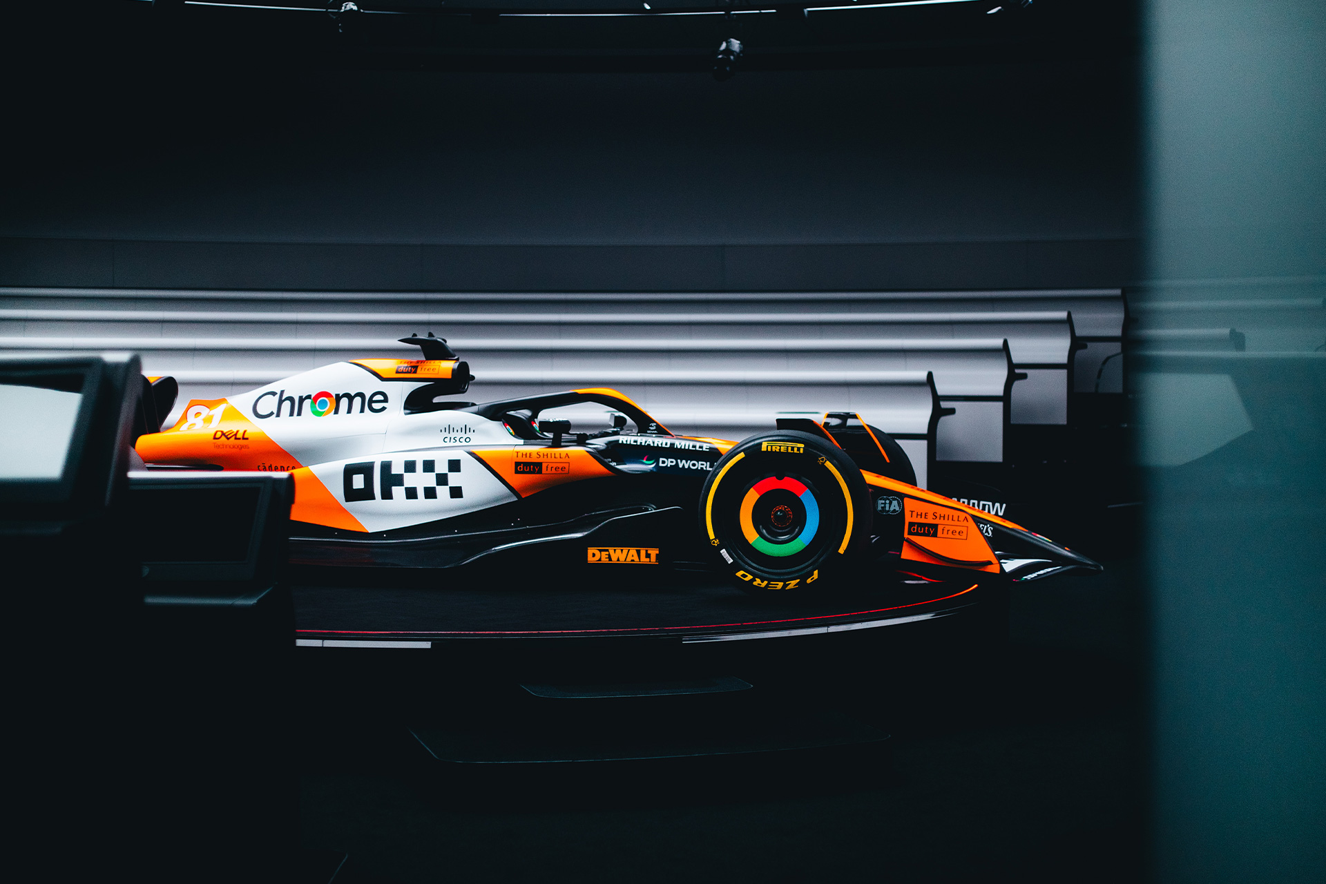 McLaren Racing and OKX reveal one-off Legend Reborn livery for the