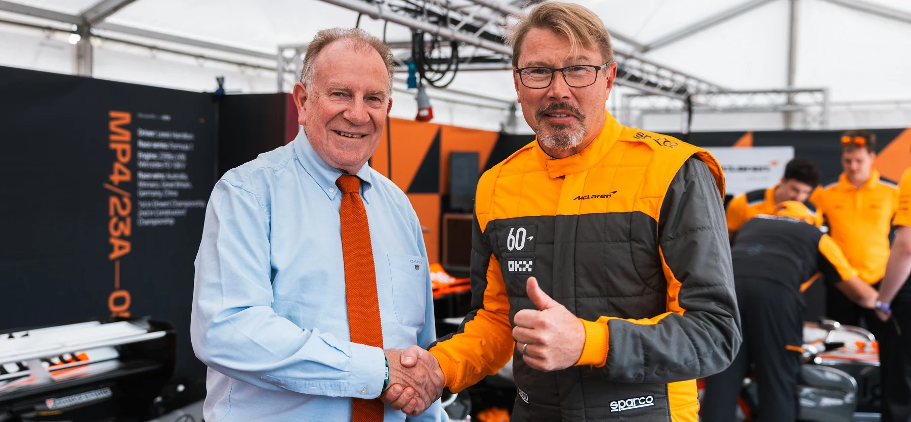 We asked the McLaren MP4/13’s Chief Designer to interview the man who drove it to the 1998 F1 title