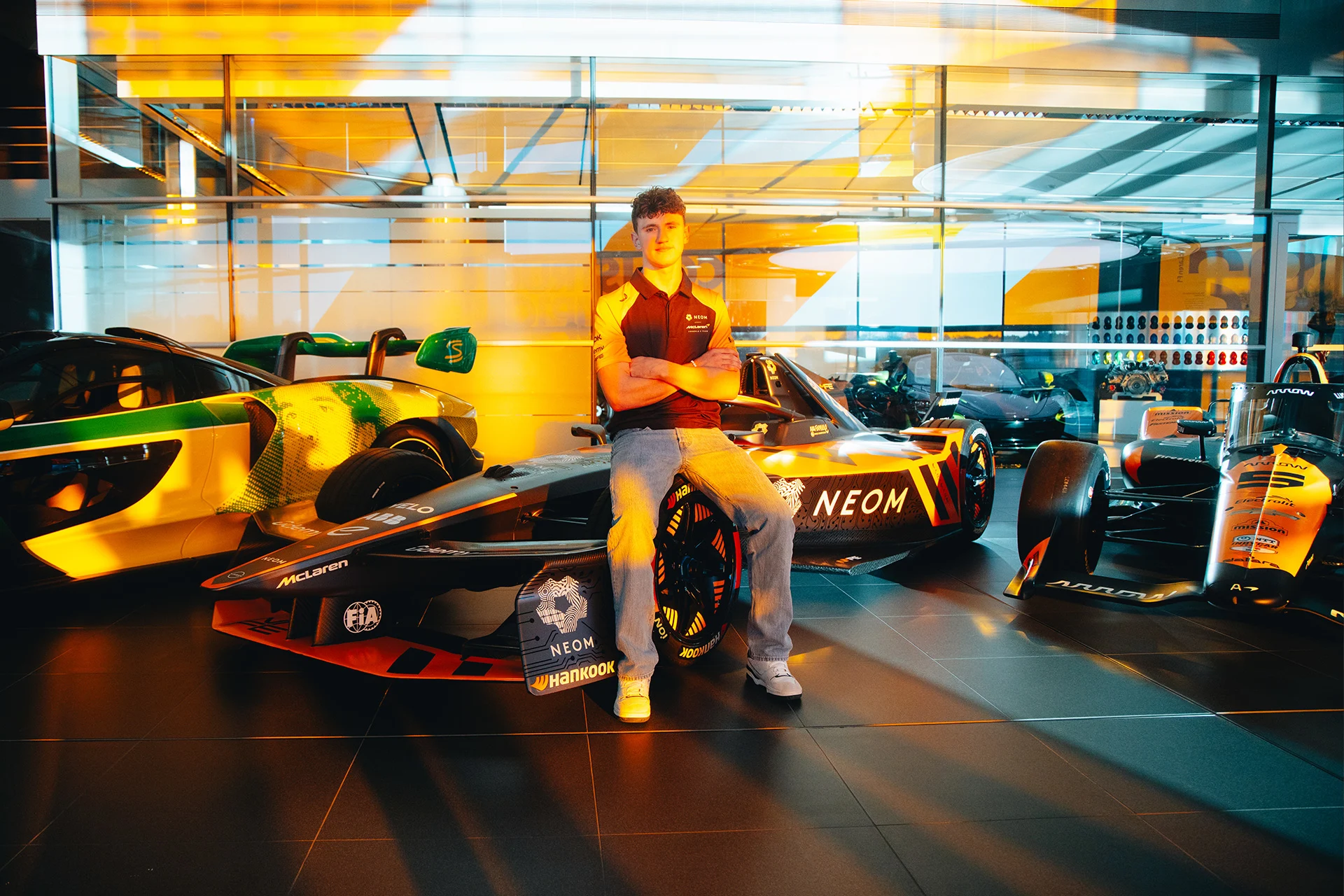 NEOM McLaren Formula E Team announce Alex Dunne as Reserve and Development Driver