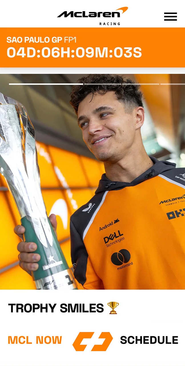 Latest-news - Mclarenracing - Article - Download-official-mclaren-app - Shots of the McLaren App - 6