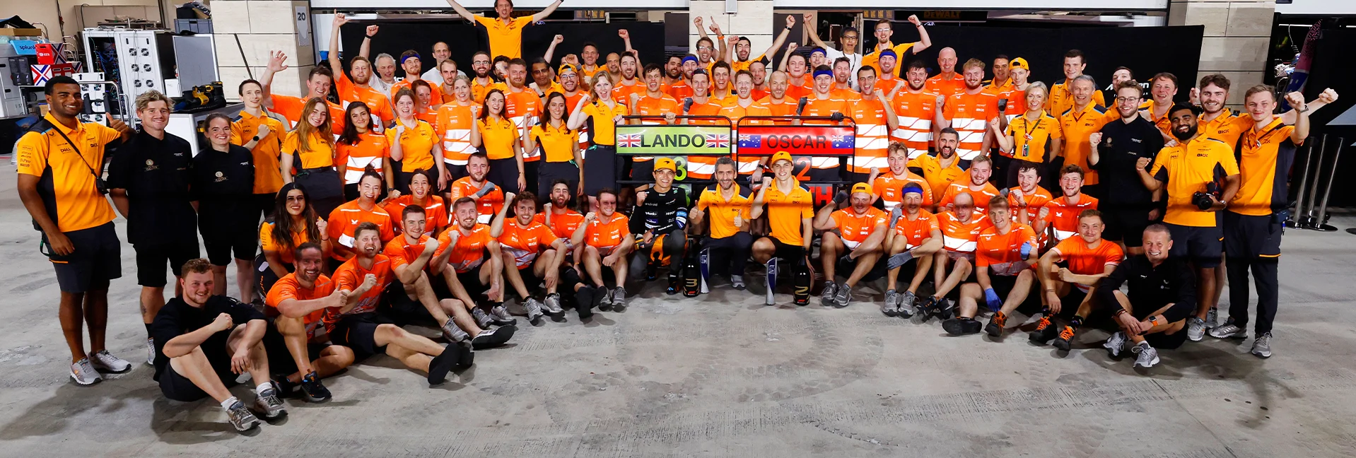 Lando and Oscar believe their charge through the field on Sunday shows what the car is capable of