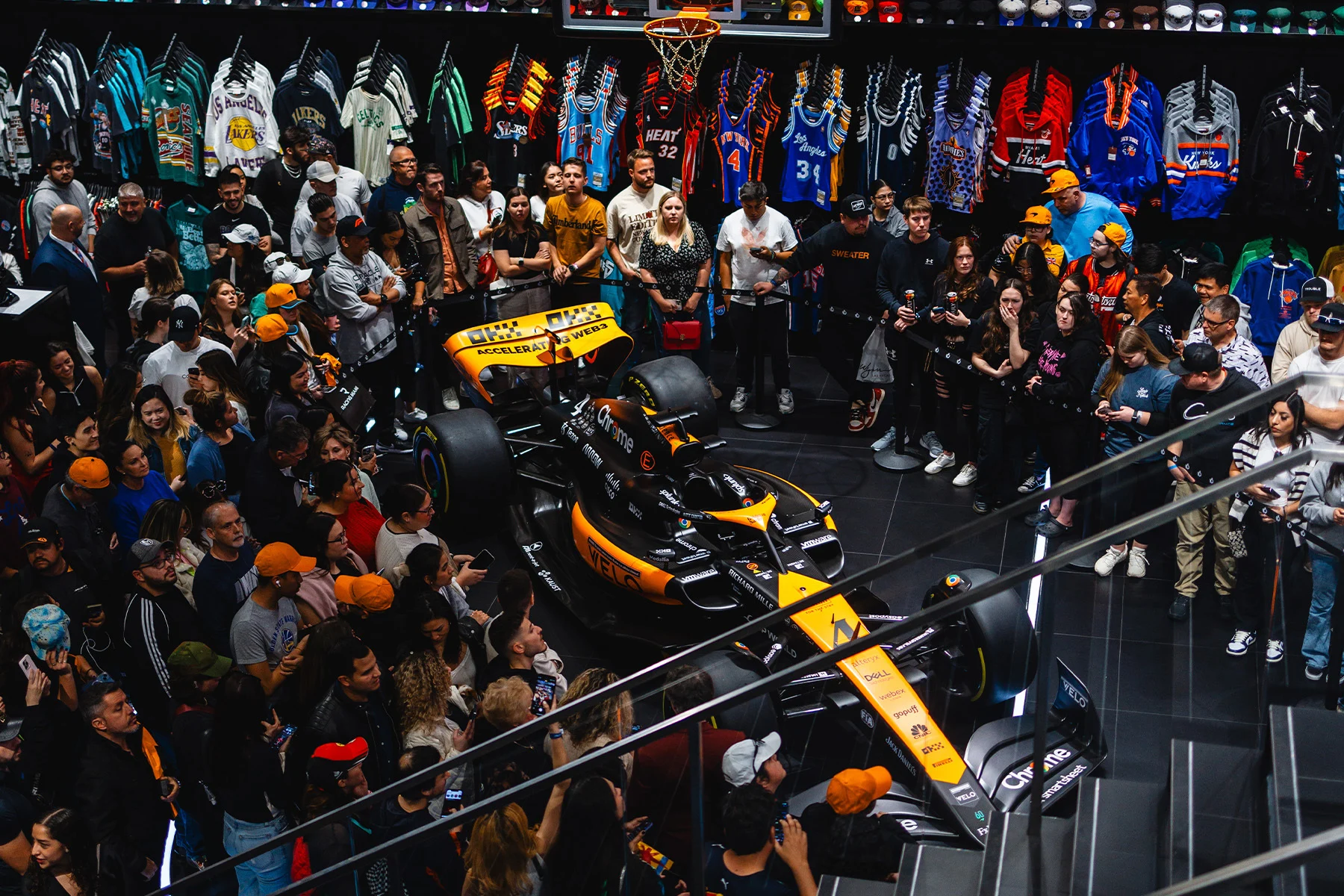 Formula-1 - 2023 - Las-vegas-grand-prix - Las-vegas-shows-that-f1-and-popular-culture-are-influencing-each-other-more-than-ever - Painting Las Vegas papaya   - 9