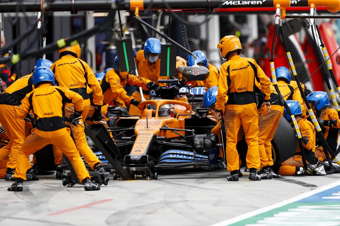 2020 Hungarian Grand Prix "Both drivers fought excellently, giving it their all right to the end and not giving up" - 6
