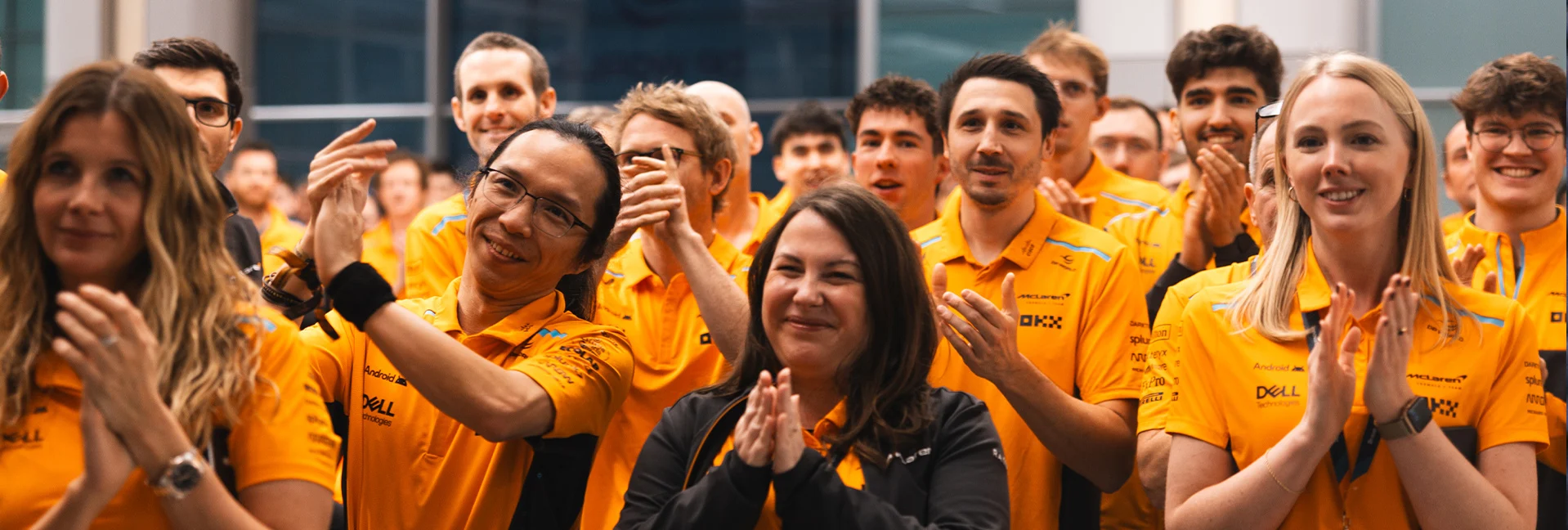 How our team reacted to winning the Constructors’ Championship