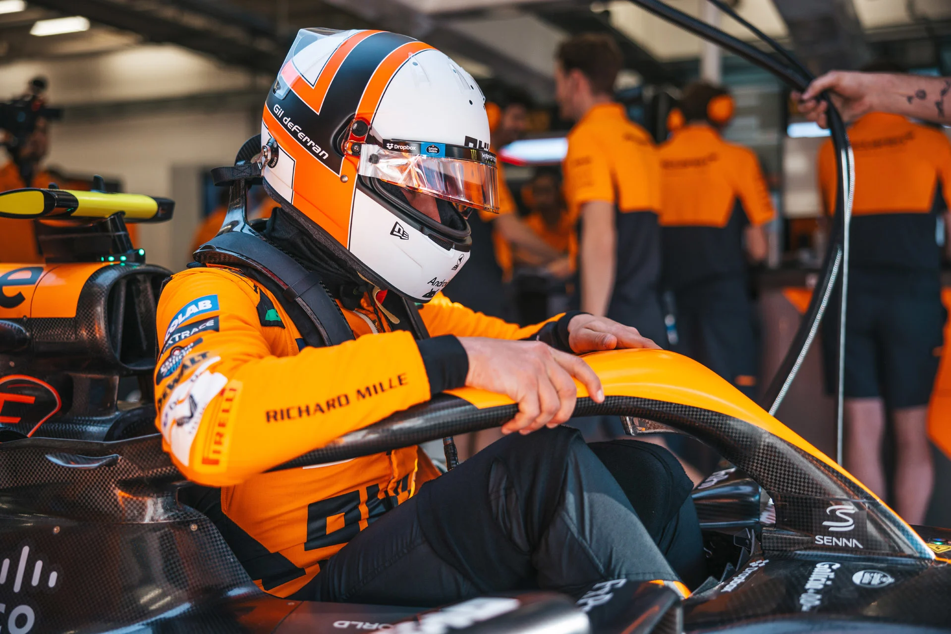 Formula-1 - 2024 - Bahrain-pre-season-test-day-1 - Bahrain pre-season test: Day one “I am looking forward to continuing to put the MCL38 through its paces” - 4