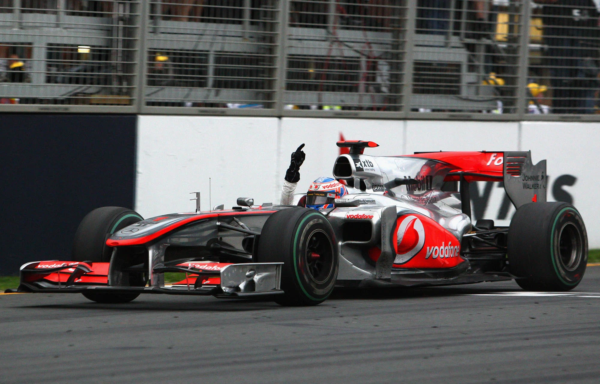 Image - Heritage - McLaren in Melbourne - Jensen Button
