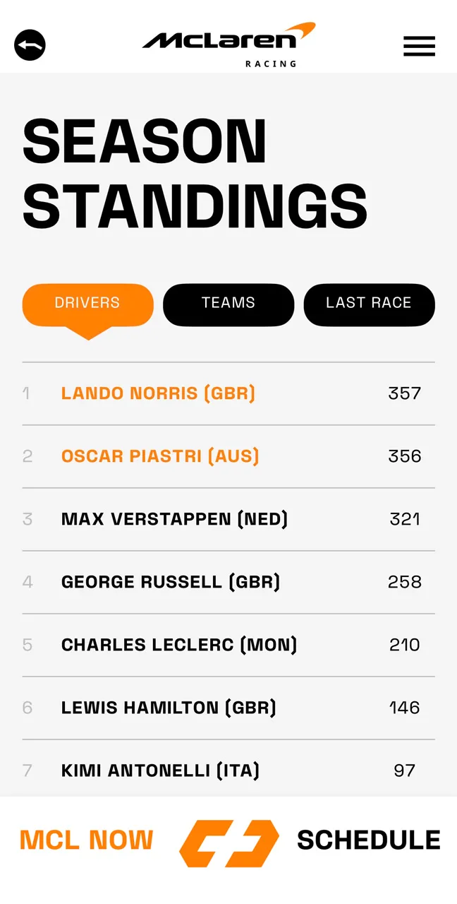 Latest-news - Mclarenracing - Article - Download-official-mclaren-app - Shots of the McLaren App - 8