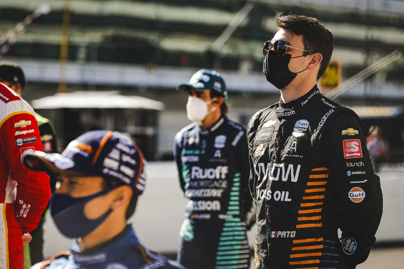 Indycar - 2020 - Carb-day-gallery - Carb day The Arrow McLaren SP cars take to the track for the final time before race day - 1