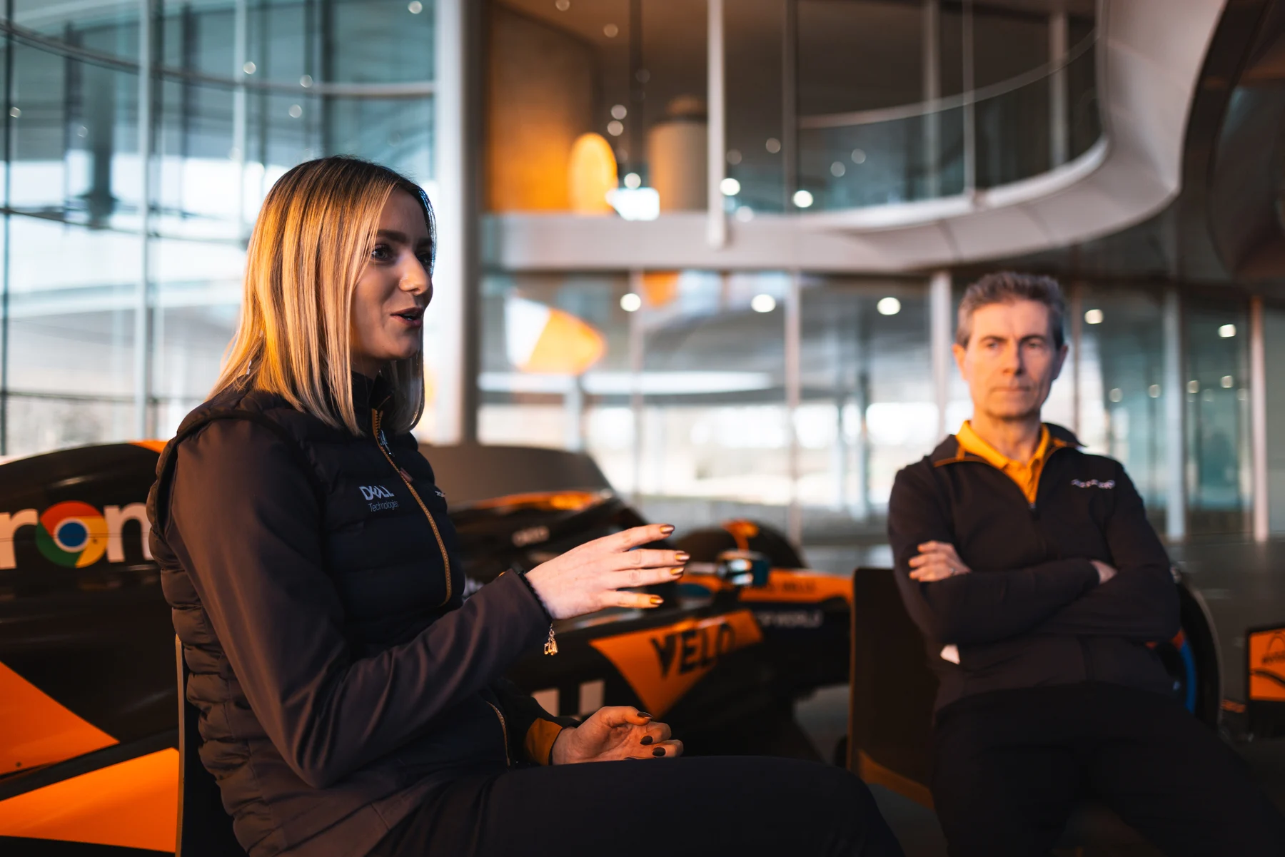 Formula-1 - 2025 - Meet-mclarens-inspiring-father-daughter-duo-tony-and-melanie-franklin