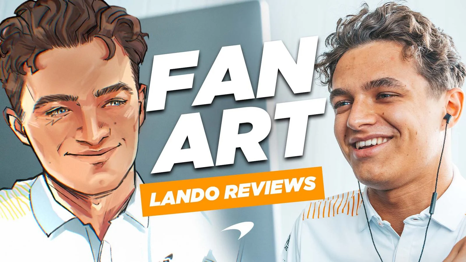 Video Poster - Team - Lando-norris - Fan-art-reaction