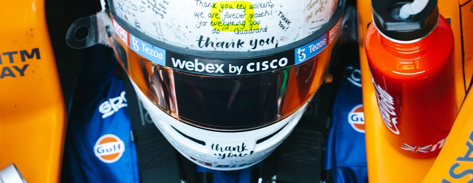 Silverstone garage views