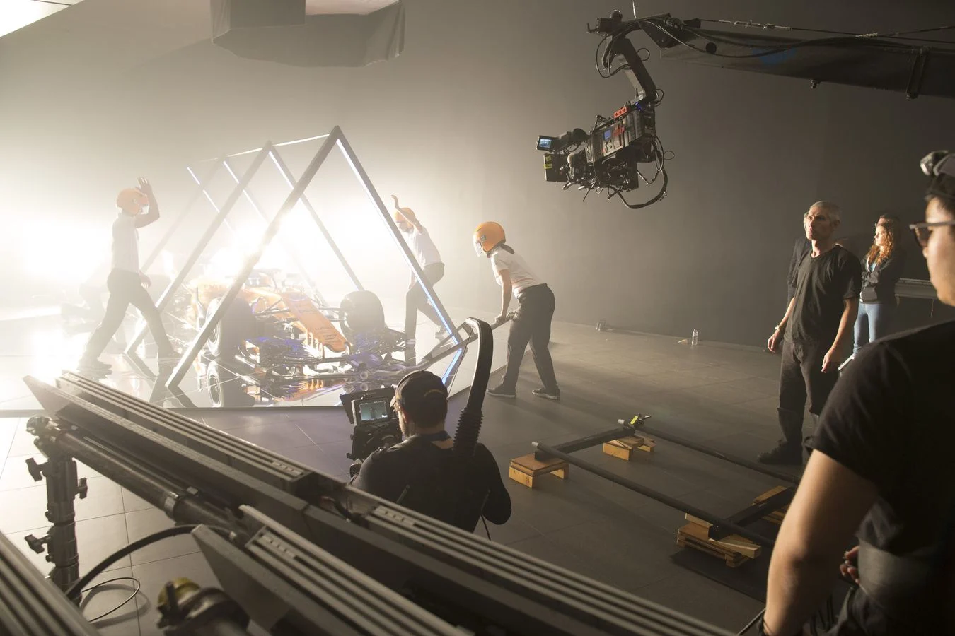 Behind the scenes: car launch