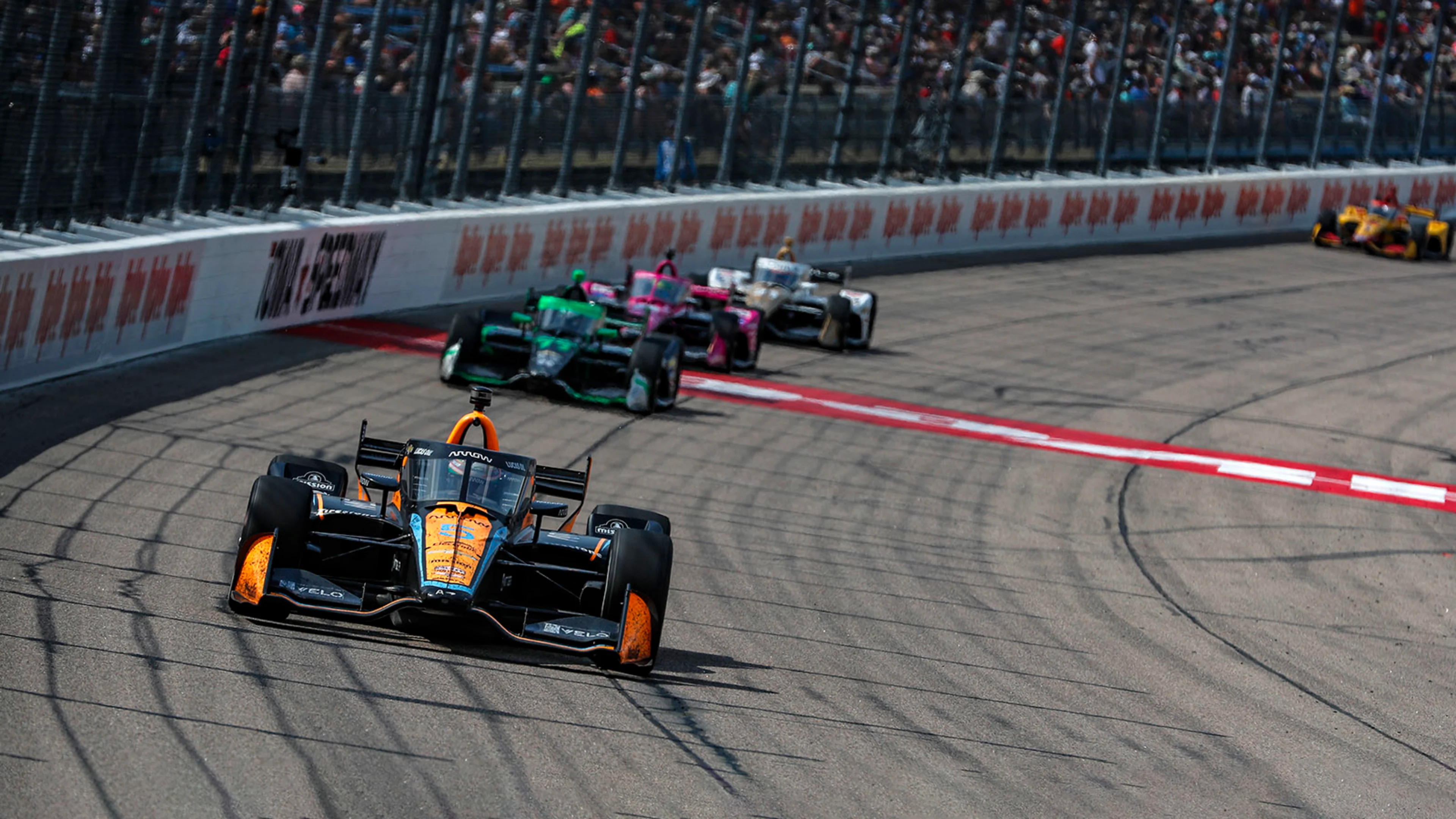 Arrow McLaren Iowa Speedway Doubleheader: Race 1 Report