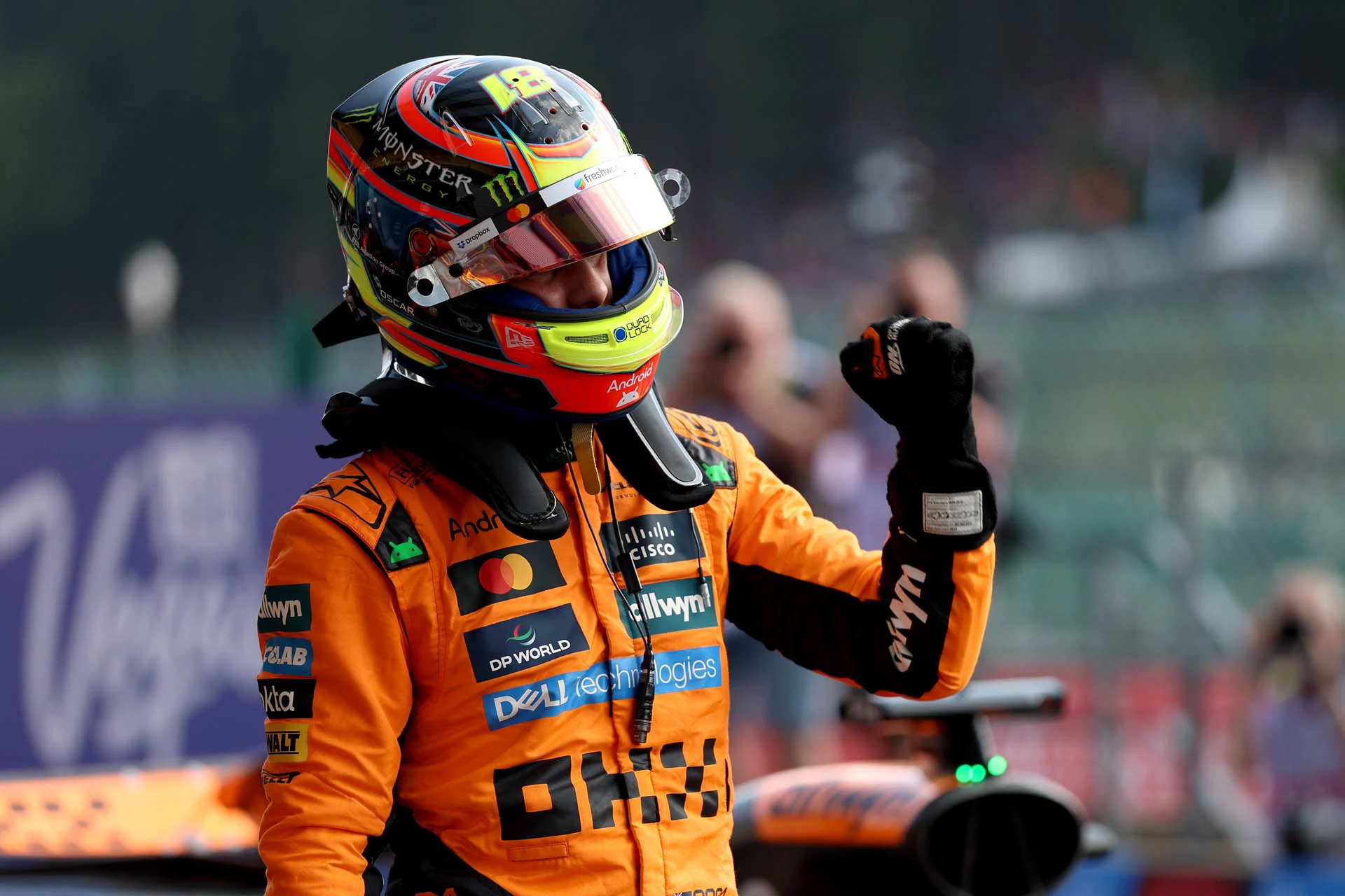 Hear from McLaren Formula 1 drivers Lando Norris and Oscar Piastri, as well as Team Principal Andrea Stella, after Free Practice and Sprint Qualifying in Belgium.