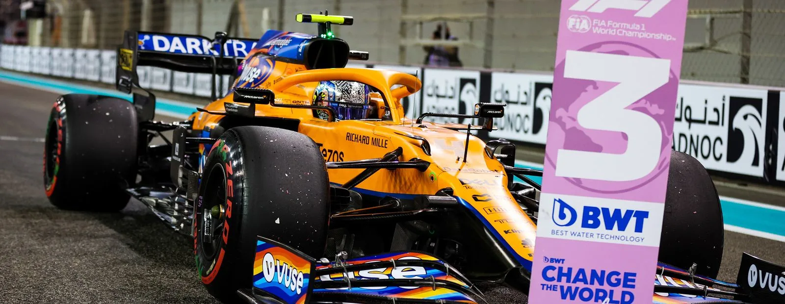 2021 Abu Dhabi Grand Prix – Qualifying "A very good result from the final qualifying session of the MCL35M" - 0