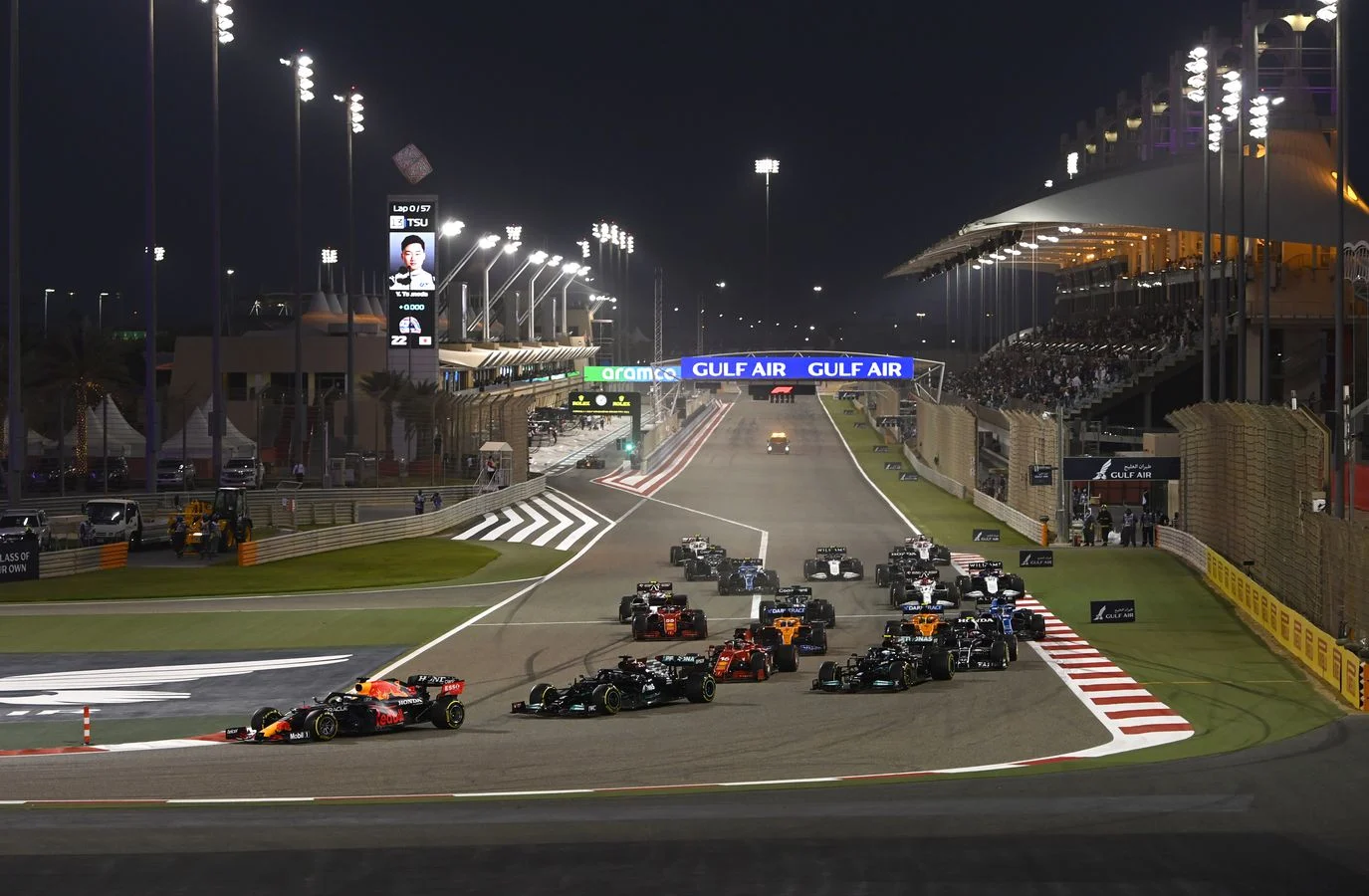 2021 Bahrain Grand Prix "We had the third-quickest car today, but we acknowledge there's going to be a tense battle" - 1