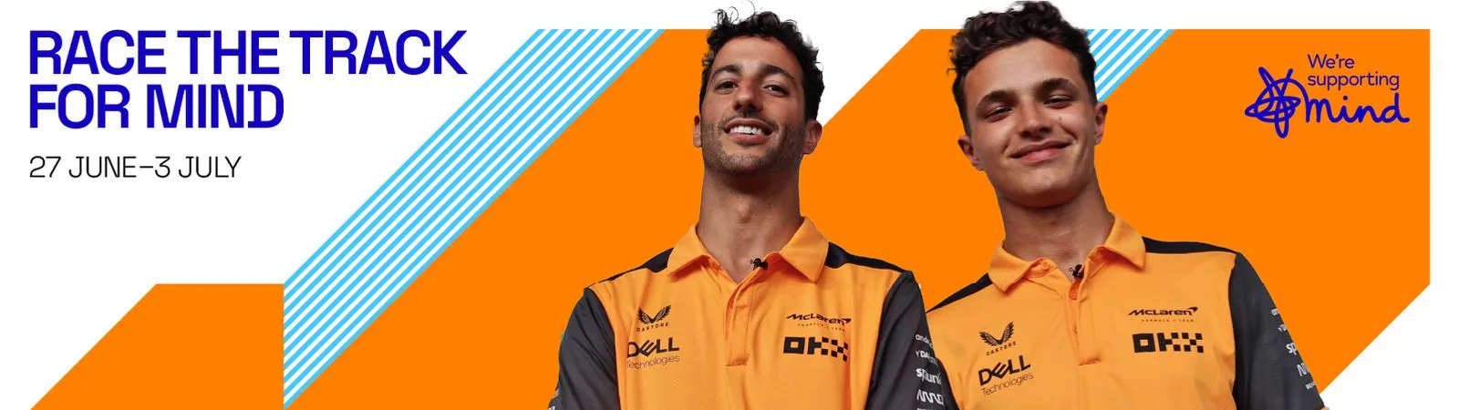 McLaren Racing and Mind announce ‘One Lap for Mind’ fundraising challenge for the British GP