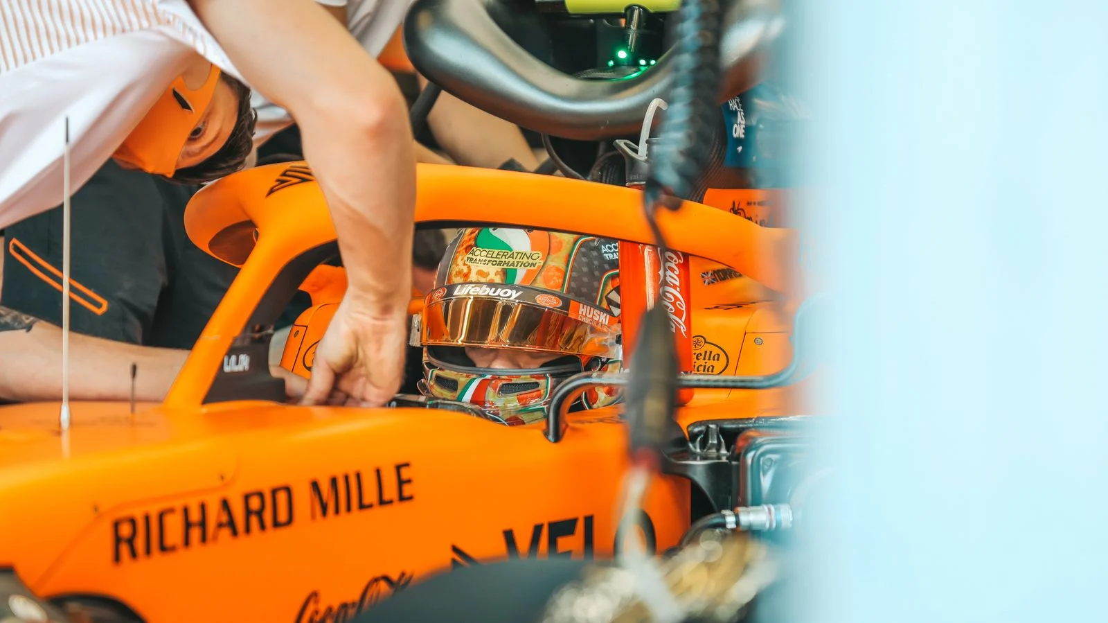 Behind the scenes: Free Practice 1 It's heads down as the team get to work in Italy - 6