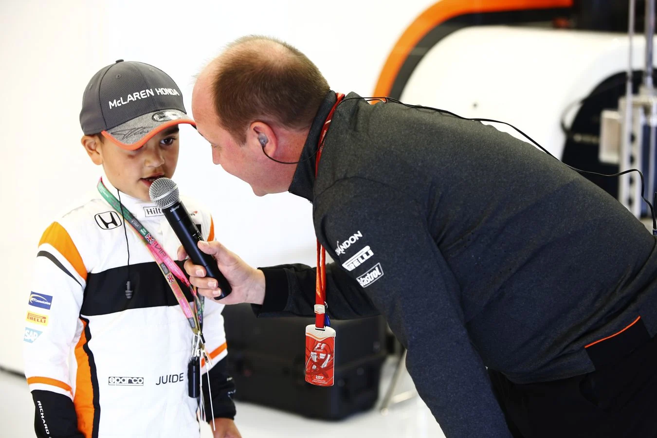 Partners - Hilton - Hilton-mascot-gets-down-to-business - Jude's mascot experience Our British GP mascot joined us at Silverstone for an amazing experience, thanks to Hilton - 3