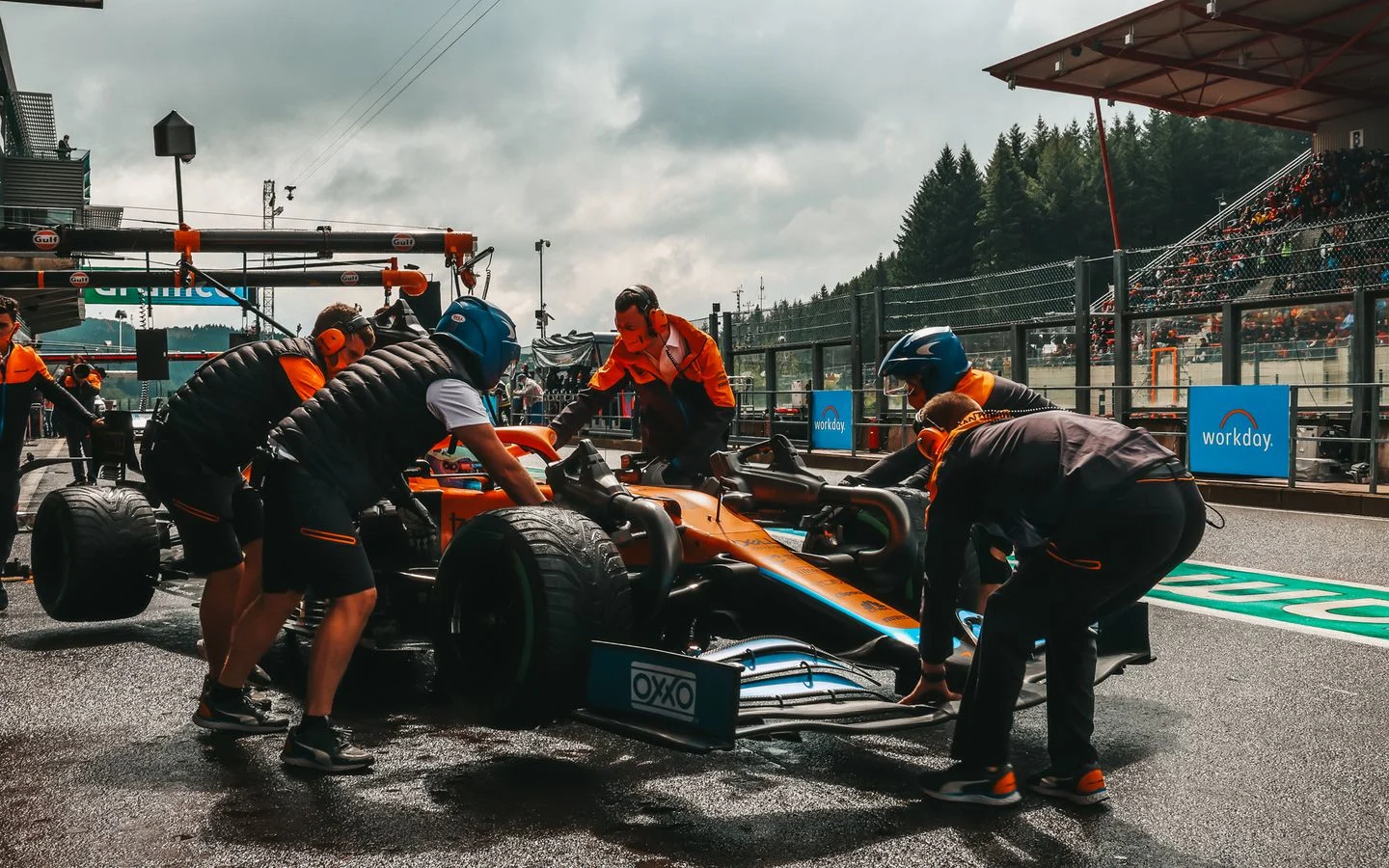 2021 Belgian Grand Prix – Qualifying "The most important news today is that Lando is fine" - 2